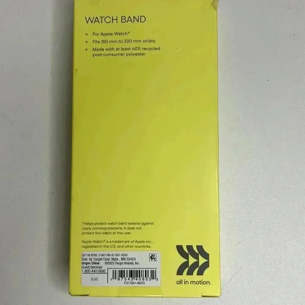 all in motion watch band